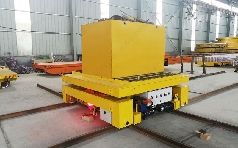 交叉軌道RGV小車是一種有效、穩(wěn)定、靈活的工廠轉(zhuǎn)運工具